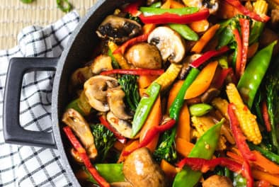 Home Vegetable in sweet chilli sauce Chefiesta Catering