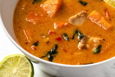 Home Thai red curry Chefiesta Catering