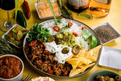 Home Mexican bowl Chefiesta Catering