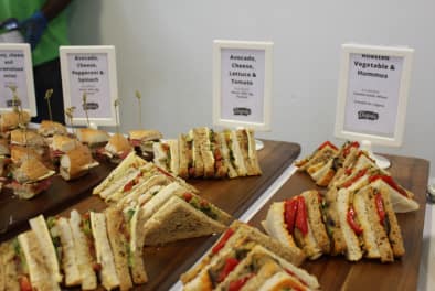 Home Sandwich selection chefiesta catering company Uk
