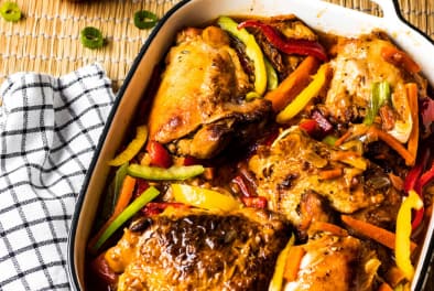 Home Brown Stewed Chicken chefiesta catering company Uk